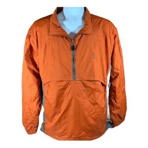 PGA Tour Mens  Golf Jacket Size Large Long Sleeve Half Zip Pullover Vented